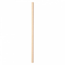 Paper Straw Straight Kraft "Ice drink" Ø0,8cm 21cm (3000 Units)