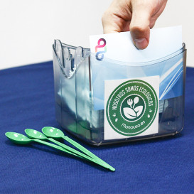 Napkin Dispenser ABS Black 15,5x13,5x15,0cm (20 Units)