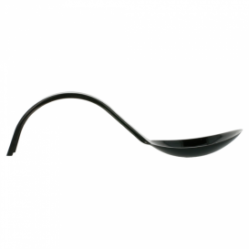 Tasting Spoon PS Curved Black 13 cm (50 Units) 