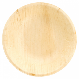 Palm Leaf Bowl Round Shape Ø18x3,5cm (200 Units)