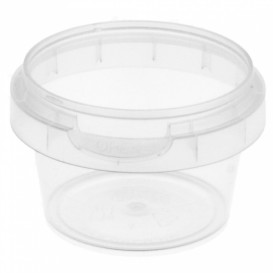 Plastic Deli Container Tamper-Evident PP 30ml Ø4,8cm (40 Units) 
