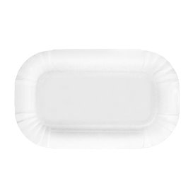 Paper Tray Rectangular shape White 9x15 cm (1300 Units)