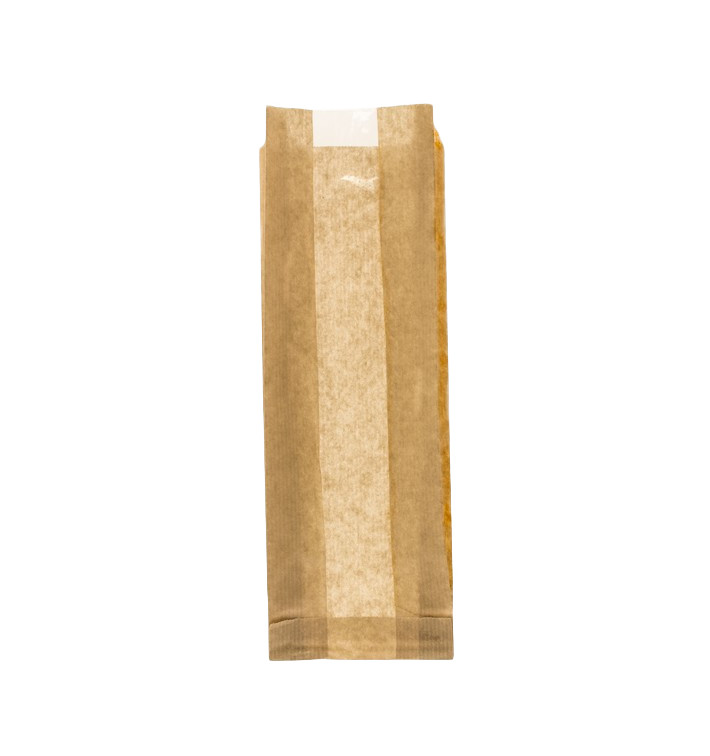 Paper Food Bag 9+5x50cm (125 Units) 