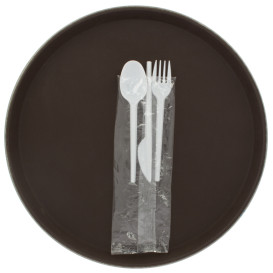 Plastic Cutlery kit PS Fork, Knife and Spoon (500 Units)