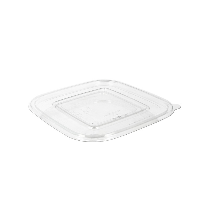 Plastic Lid PET for Plastic Bowl Flat 175x175mm (300 Units)