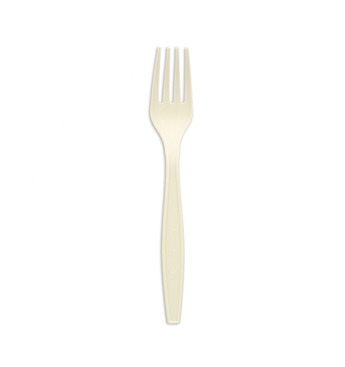 Cornstarch Fork White 17,5cm (50 Units)