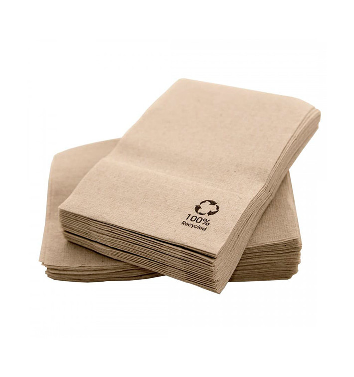 Paper Napkins Miniservis Eco Kraft 17x17cm (200 Units)  