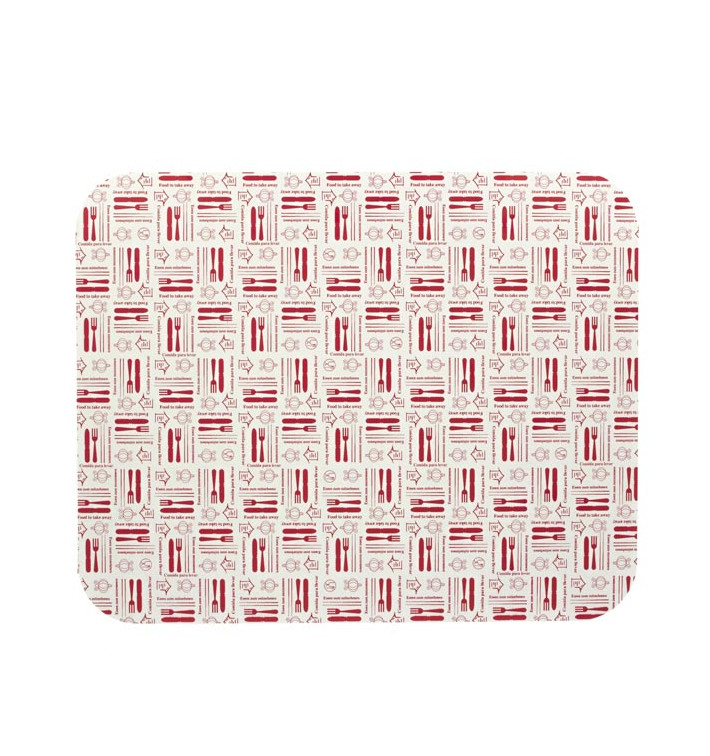 Paper Lid for Foil Pan "24 Cannelloni" 2400ml (100 Units)