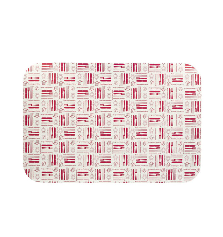 Paper Lid for Foil Pan "18 Cannelloni" 2200ml (100 Units)  