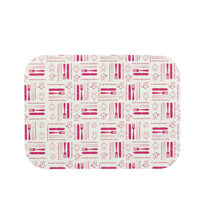 Paper Lid for Foil Pan "6 Cannelloni" 590ml (100 Units)  