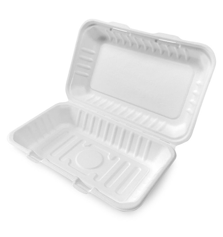 Plastic Container Heat Sealable Translucent 1200ml 19,2x13,7x7,0cm (140 Units)  