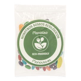 Plastic Bag Autoseal with Pocket 16x22+20cm G-200 (1000 Units)