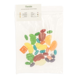 Plastic Bag Autoseal with Pocket 18x22,5+20cm G-200 (1000 Units)