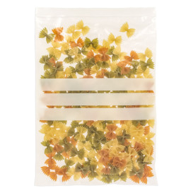 Plastic Zip Bag Autoseal Write-On Block 25x35cm G-160 (100 Units)  
