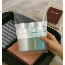 Plastic Zip Bag Seal top Write-On Block 20x30cm G-200 (1000 Units)