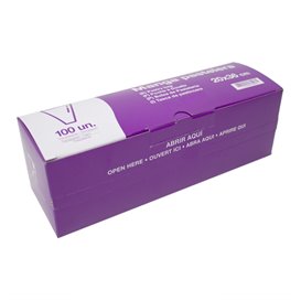 Non-Woven Bag with Short Handles Black 38x42cm (25 Units)