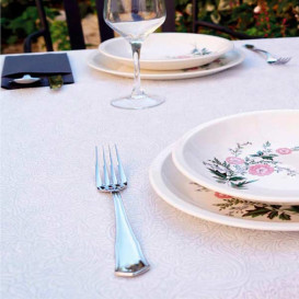 Non-Woven PLUS Tablecloth White 100x100cm (150 Units) 