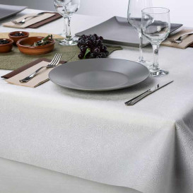Non-Woven PLUS Tablecloth White 100x100cm (150 Units) 
