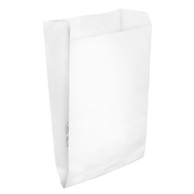 Paper Food Bag White 12+6x20cm (1000 Units)