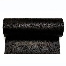 Non-Woven PLUS Tablecloth Roll Black 1x50m (1 Unit) 