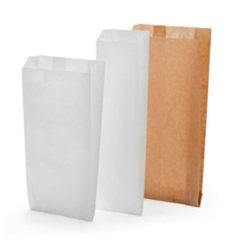 Paper Food Bag Kraft 18+7x32cm (1000 Units)