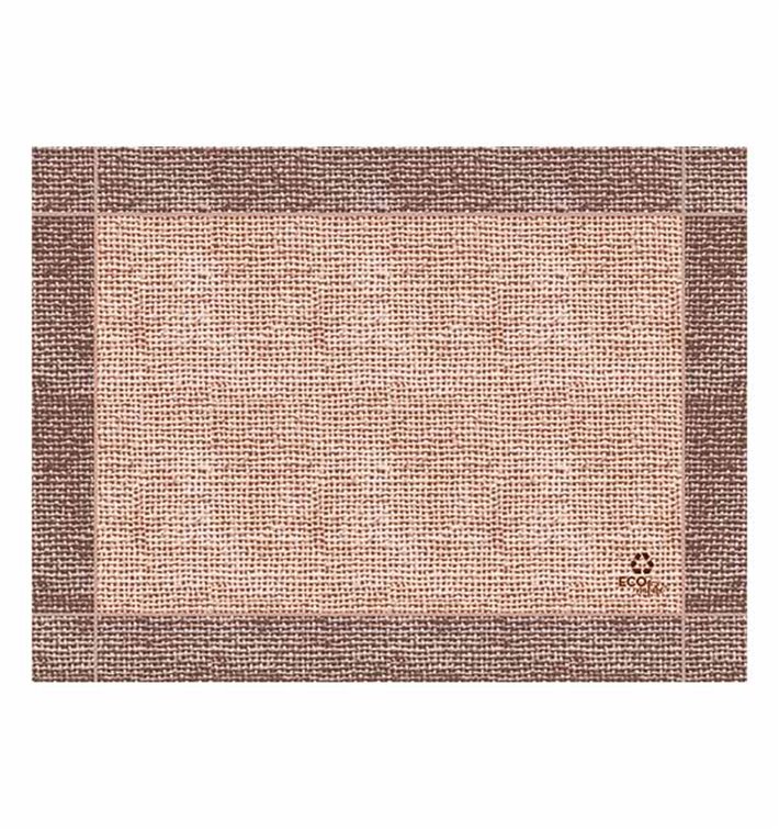 Paper Placemats 30x40cm Kraft "Burlap" 40g (1000 Units)