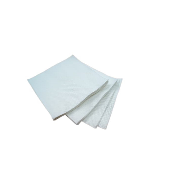 Paper Napkin Micropoint White Recycled 20x20cm 2C (100 Units)