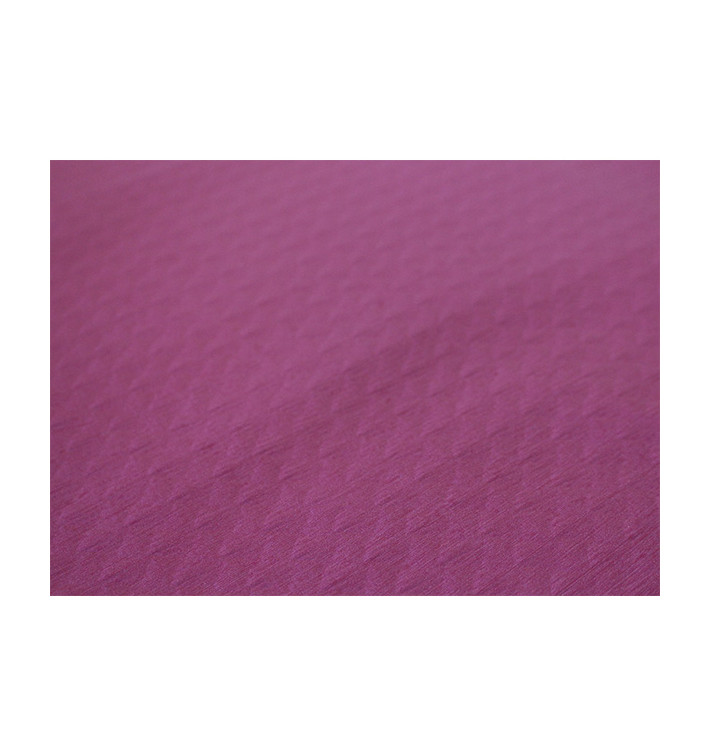 Pre-Cut Paper Tablecloth Fuchsia 40g 1,2x1,2m (300 Units)  