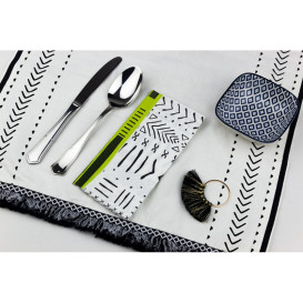 Paper Napkin Double Point "Tribal"  1/8 40x40cm (30 Units) 