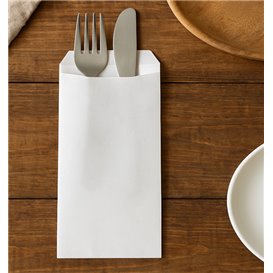 Paper Cutlery Envelopes White 11x24cm (1000 Units)