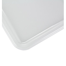 Plastic Tray RPET Transparent 35x24cm (50 Units) 