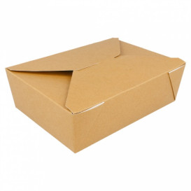 Paper Take-out Container "American" Natural 19,7x14x6,4cm 1980ml (50 Units) 