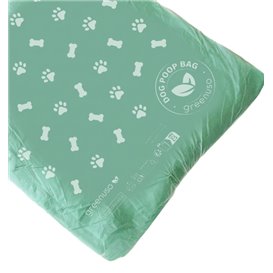Plastic bag for dog droppings 100% bio 20x33cm (100 units)