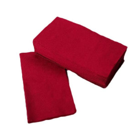 Paper Napkin Double Point Burgundy 1/8 40x40cm (1.200 Units)