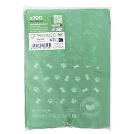 Plastic bag for dog droppings 100% bio 18x26cm (100 units)
