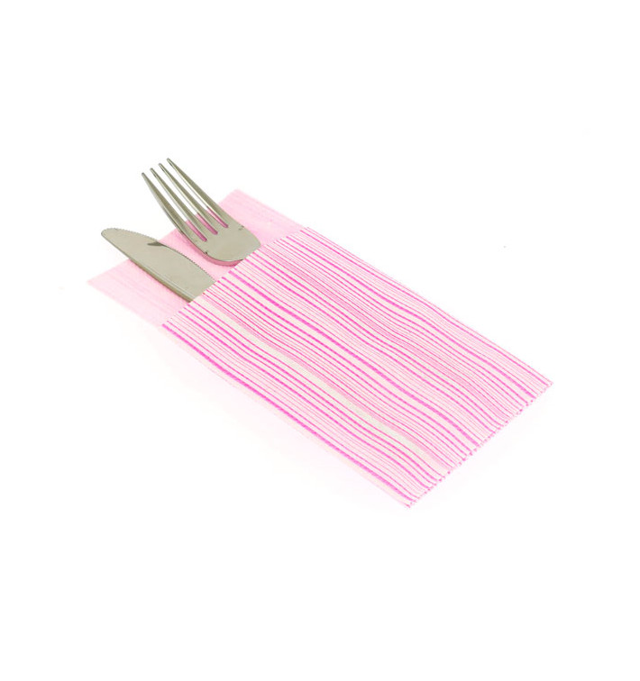 Airlaid Napkins Kanguro "Basic Fuchsia" 40x40cm (30 Units) 
