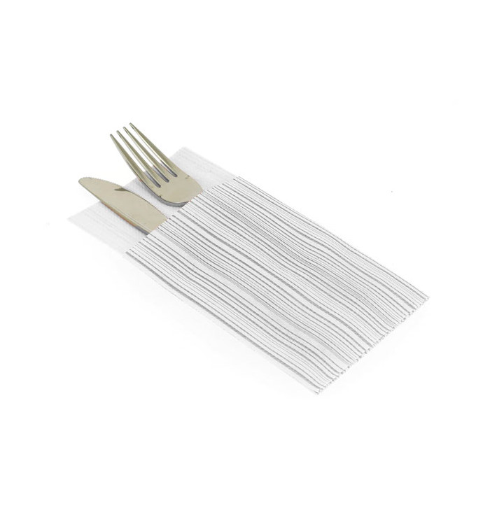 Airlaid Napkins Kanguro "Basic Grey" 33x40cm (30 Units) 