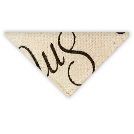 Paper Napkin Double Point "Buen Provecho" Kraft 40x40cm (50 Units) 