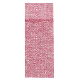 Pocket Fold Paper Napkins Cow Boys Burgundy 30x40cm (1200 Units) 