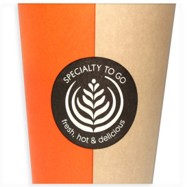 Paper Cup "Specialty to Go" 12 Oz/360ml Ø8,0cm (55 Units)