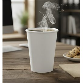 Paper Cup White 9 Oz/280ml Ø8,0cm (1000 Units)