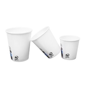 Paper Cup White 4 Oz/120ml Ø6,2cm (2000 Units)
