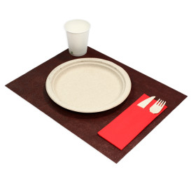 Non-Woven PLUS Placemat Brown 30x40cm (400 Units) 