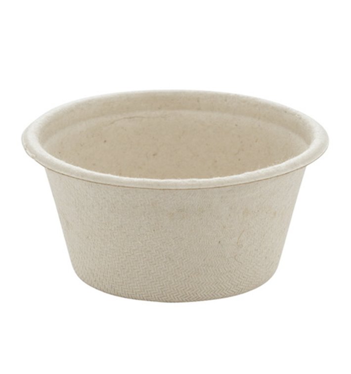 Sugarcane Container Natural Ø6,0cm 60ml (100 Units) 