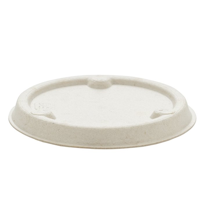 Sucarcane Lid Container 60ml Natural Ø6,0cm (2000 Units)