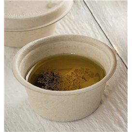Sugarcane Container Natural Ø6,0cm 60ml (2000 Units)