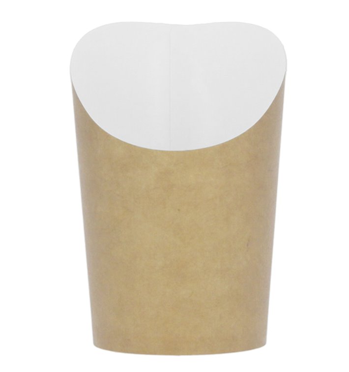 Paper Container Kraft Effect Anti-Grease Small Cup (55 Units)
