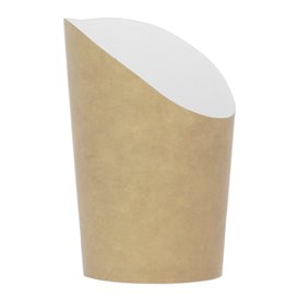Paper Container Kraft Effect Anti-Grease Small Cup (1320 Units)