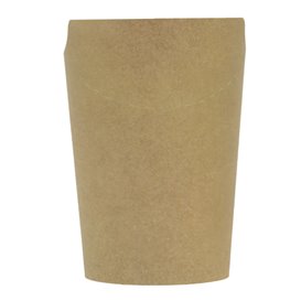 Paper Container Kraft Effect Anti-Grease 14Oz/420ml (50 Units)