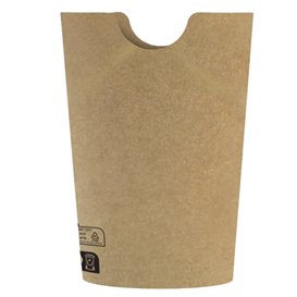 Paper Container Kraft Effect Anti-Grease 14Oz/420ml (50 Units)